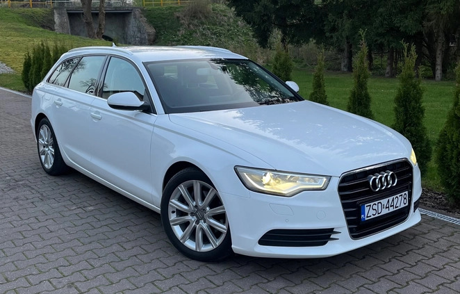 Audi A6 cena 63900 przebieg: 221367, rok produkcji 2014 z Zwoleń małe 79